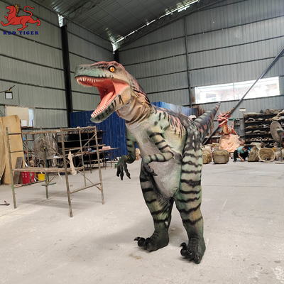 段階ショーのための実物大のヴェロキラプトルの現実的な恐竜の衣装