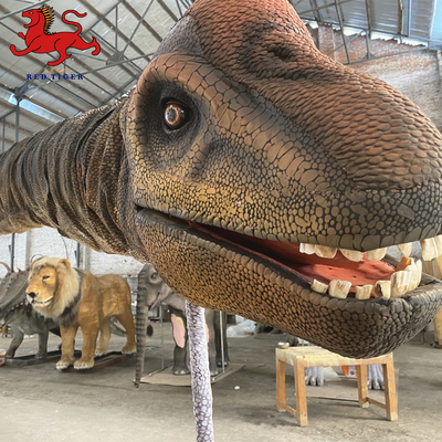 カスタマイズされる屋内現実的な恐竜の頭部の壁の台紙の装飾的なサイズ