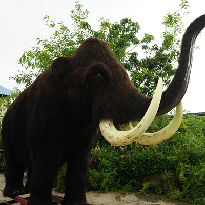 購入 遊園地のためのフルサイズの現実的なケナガマンモスの防水 online manufacture