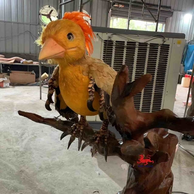 購入 ウォーキング アニマトロニクス恐竜テーマ パーク Confuciusornis 像 online manufacture