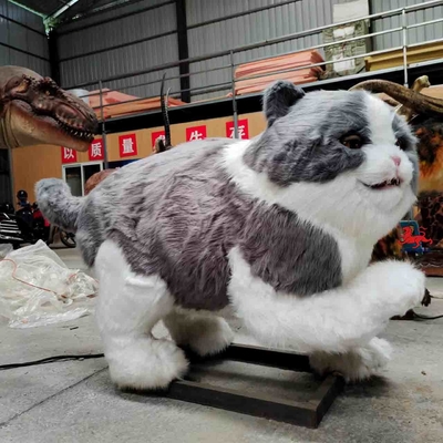 購入 屋内実物大のリアルなアニマトロニクス猫防水 150kg online manufacture