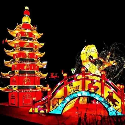 パーティーチャイニーズフェスティバルランタン防水繁体字中国語ランタン
