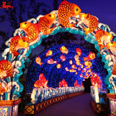 購入 ショッピング モールの中国の祝祭のランタンの形の習慣によって個人化される中国のランタン online manufacture