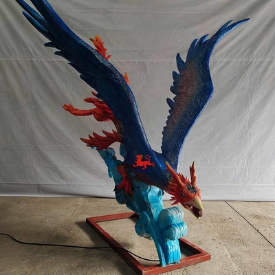 Ecoの友好的で現実的なAnimatronic動物中国の神話上動物のJingwei