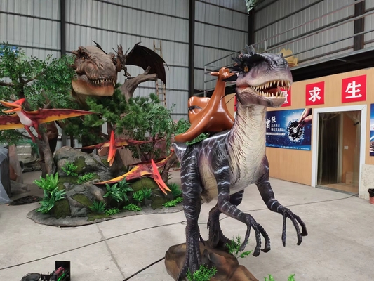 生演奏ショーの子供の乗車のためのAnimatronic恐竜の乗車