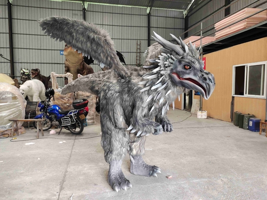購入 人工インタラクティブ 現実的な恐竜衣装 屋外遊戯園用にカスタマイズ online manufacture