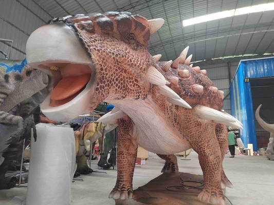現実的な3Dモデル 恐竜 アニメーション アンキロサウルス