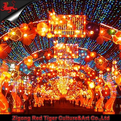 良い価格 テーマ パークの中国の祝祭のランタンのサンプルーフ Zigongのランタン オンライン