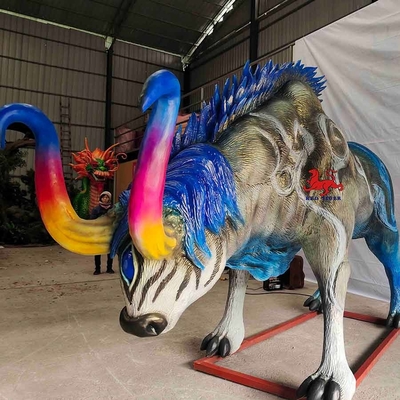 赤外線センサーのテーマ パークのAnimatronicsの神話上の中国の創造物- Fei
