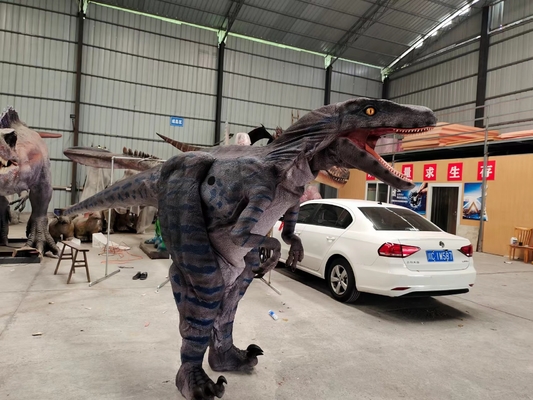 大人のシミュレーションのT-Rexの現実的なAnimatronic恐竜の衣裳