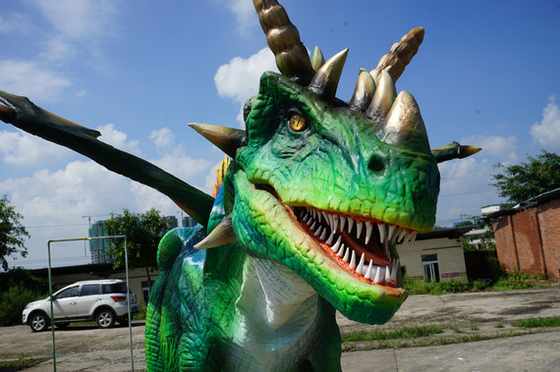 Good price 軽量のAnimatronic恐竜の衣裳の緑 オンライン