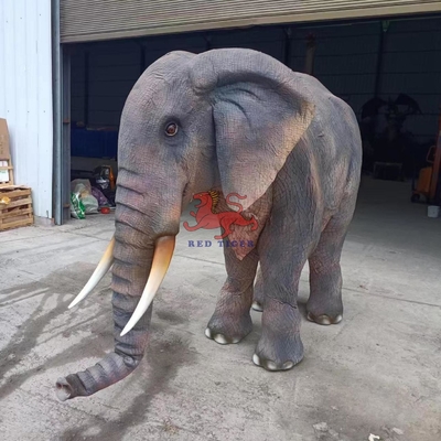 110/220VAC/380Vの電源でカスタマイズされた実感的な大人のゾウ動物ダブルコスチューム